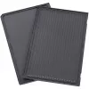 Piastra grill inferiore, rigata / liscia (antracite, per grill da contatto PG 4.3, PG 4.4)