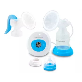 Tiralatte ESPERANZA ECM003B elettronico 150 ml, display integrato, blu/bianco, 100–240 V AC