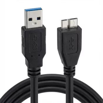 ROLINE - Cavo USB - 9 pin USB Type-A (M) - 10 pin Micro-USB Type-B (M) - 15 cm (USB 3.0) - nero (11.02.8876)