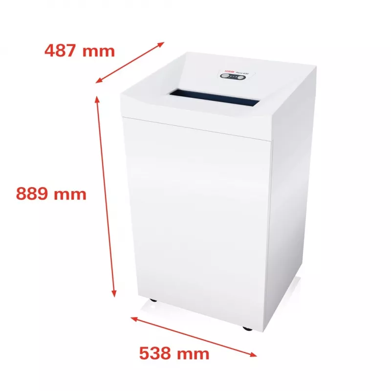 Distruggidocumenti HSM Pure 630 taglio a particelle 31 cm 700 W bianco