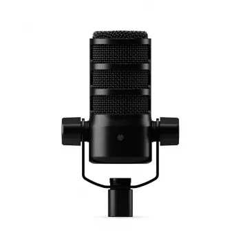 Microfono da studio RØDE PodMic USB — cardioide XLR/USB, 24 bit/48 kHz, USB-C, uscita cuffie, regolatore volume, nero