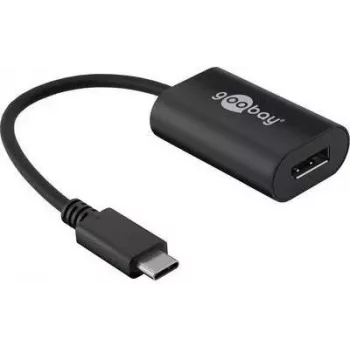Adattatore interfaccia cavo Goobay 38530 USB-C DisplayPort nero (38530)