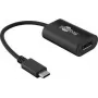 Adattatore interfaccia cavo Goobay 38530 USB-C DisplayPort nero (38530)