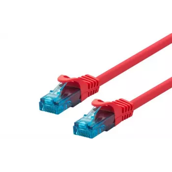 Cavo di rete LOGON UTP Cat.5e rosso 7,5 m Cat5e (TCU55U075R)