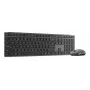 Set tastiera e mouse wireless Lenovo 700 Modern Multi-Device – layout inglese US, Bluetooth, Luna Grey