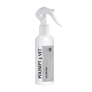 Spray antisettico JM Sante Polisept Vet Silver Pro 200 ml — spray veterinario per ferite e pelle per animali