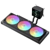 Dissipatore a liquido per CPU Gamemax | GLACIER 360 LCD BK | Intel, AMD