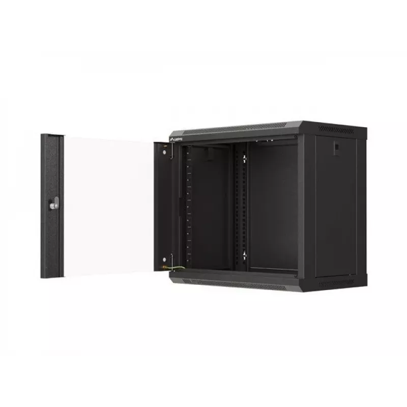 Rack a parete LANBERG WF03-5309-10B, 9U, 500×350×540 mm, carico max 60 kg, nero