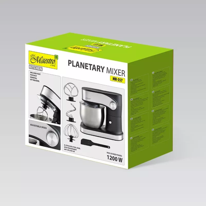 Robot da cucina Maestro MR-557, ciotola da 3 L, motore da 1200 W