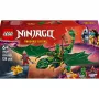 Giocattolo da costruzione LEGO NINJAGO 71829 Drago della foresta verde di Lloyd, 128 pezzi, 2 minifigure, da 6 anni