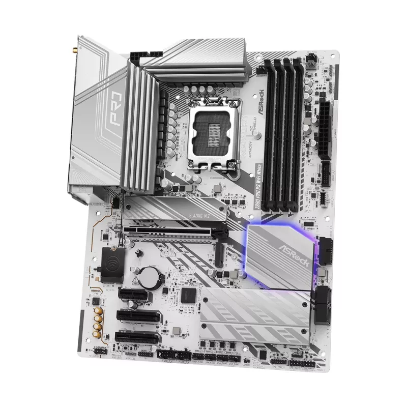 Scheda madre ASRock Z890 Pro RS WiFi White Intel Z890 LGA 1851 ATX