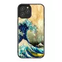 Custodia iKins per Apple iPhone 12 Pro Max con design Great Wave