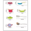 Set pentole ASKATO set 8 pezzi in metallo pentole e padelle