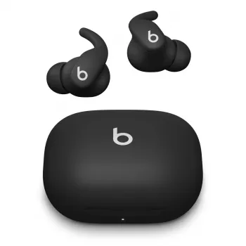 Auricolari wireless in-ear Apple Powerbeats Fit — impermeabili IPX4, ANC, Bluetooth Classe 1, 7 ore di riproduzione (30 ore con custodia), controllo touch, nero