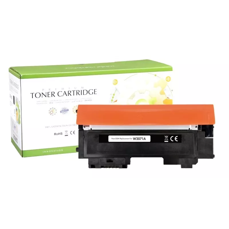 Cartuccia toner compatibile Static Control HP 117A (W2071A), ciano