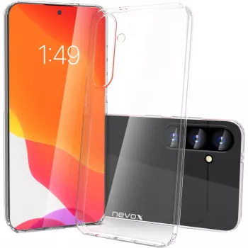 StyleShell Flex, custodia per cellulare trasparente, Samsung Galaxy S24 Plus