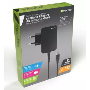 Alimentatore per notebook Prime 65W USB C