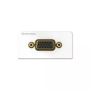 Kindermann 7456000501 presa VGA bianca (7456000501)