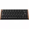 Keychron K2 HE (nero/legno, layout DE, Gateron Double-Rail Magnetic Nebula, telaio in alluminio)
