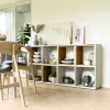 Topeshop MALAX 2X4 BIEL libreria da soggiorno