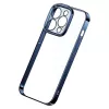 Custodia protettiva Baseus per iPhone 14 Pro – trasparente glitterata blu