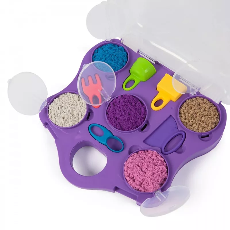 Kinetic Sand Castle Case - verde lime