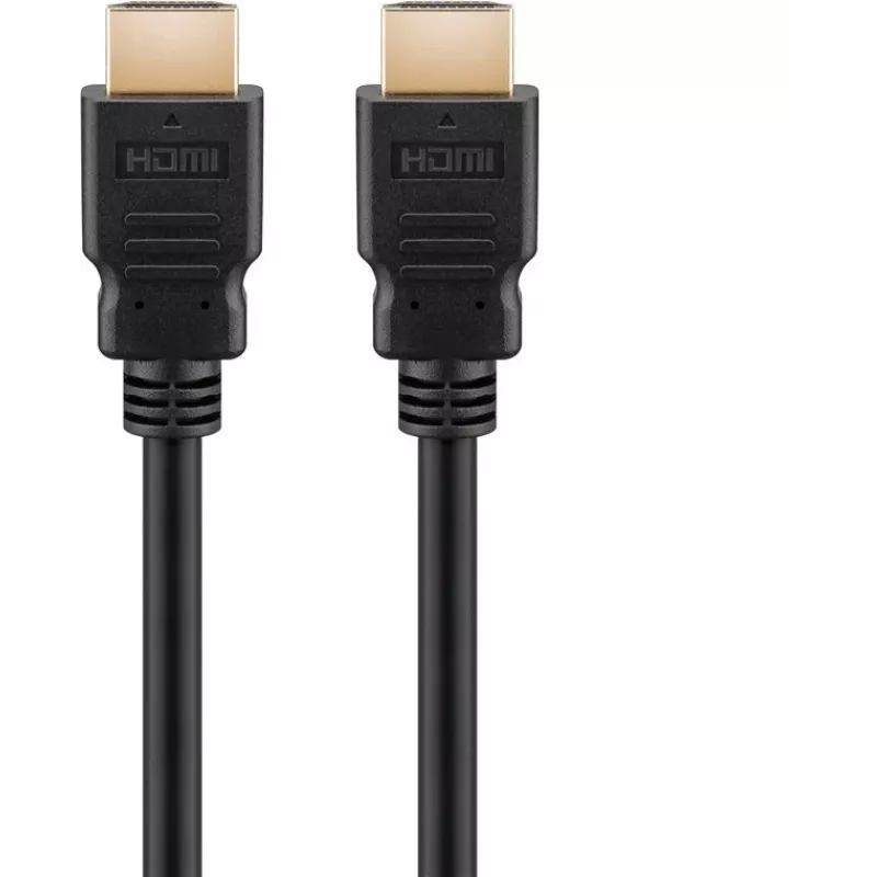 Goobay 61161 - 5 m - HDMI Type-A (Standard) - HDMI Type-A (Standard) - 10,2 Gbit/s - Audio Return Channel (ARC) - nero (61161)