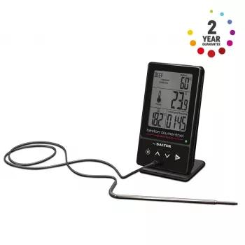 Termometro da cucina digitale Salter 540A HBBKCR 5‑in‑1 precisione — sonda da cucina multifunzione