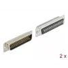 Connettore D-Sub HD 50 poli maschio metallo versione a saldare 2 pz. DeLOCK 66705