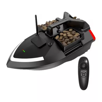 Barca esca Flytec V801 5200mAh — barca esca radiocomandata con batteria 5200 mAh
