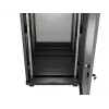 Armadio rack LANBERG FF01-6624-23BL 24U a pavimento 19 pollici 600×600 mm IP20 nero