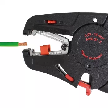 Spellafili automatico (nero/rosso, fino a 16mm²)