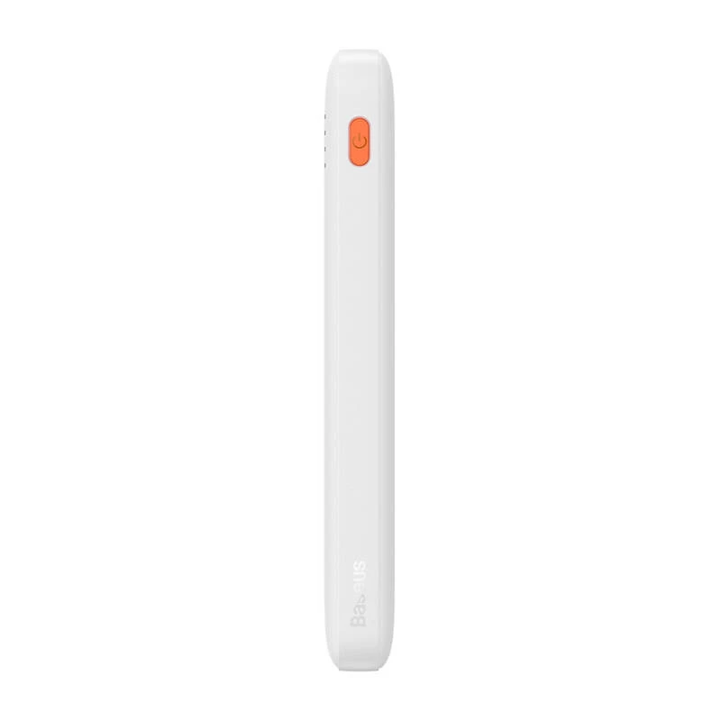 Powerbank Baseus Airpow litio-polimero 10000 mAh 20 W bianco