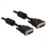 Cavo DVI DeLOCK 24+5 connettore maschio su connettore maschio DVI 24+5 3 m nero