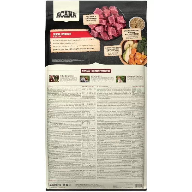 ACANA Classics Red Meat - cibo secco per cani - 14,5 kg