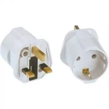Adattatore per spina Bachmann 921.010 bianco
