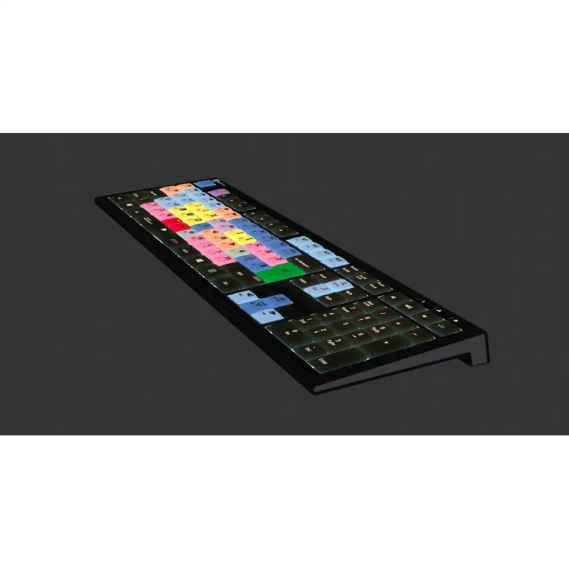 Logickeyboard Avid Media Composer ASTRA 2 tastiera retroilluminata PC UK (LKB-MCOM4-A2PC-UK)