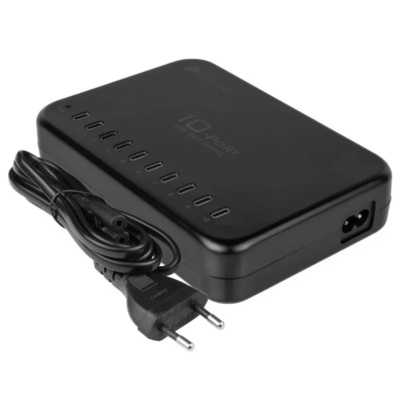 Alcasa PCA-D007S caricabatterie per dispositivi mobili tablet nero AC ricarica rapida per interni