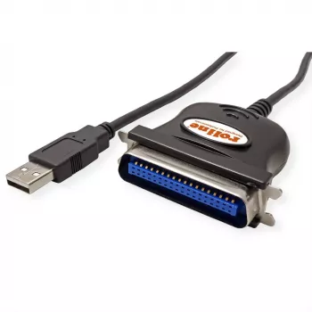 ROLINE 12.02.1092 adattatore cavo IEEE 1284 USB-A nero (12.02.1092)
