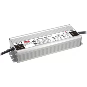 Alimentatore LED Mean Well 320W 24V IP67, driver a tensione costante per sistemi LED in esterni