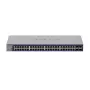 Switch Gigabit Ethernet gestito Netgear GS752TX, 48x RJ-45 10/100/1000, supporto 10G, rack 1U, grigio