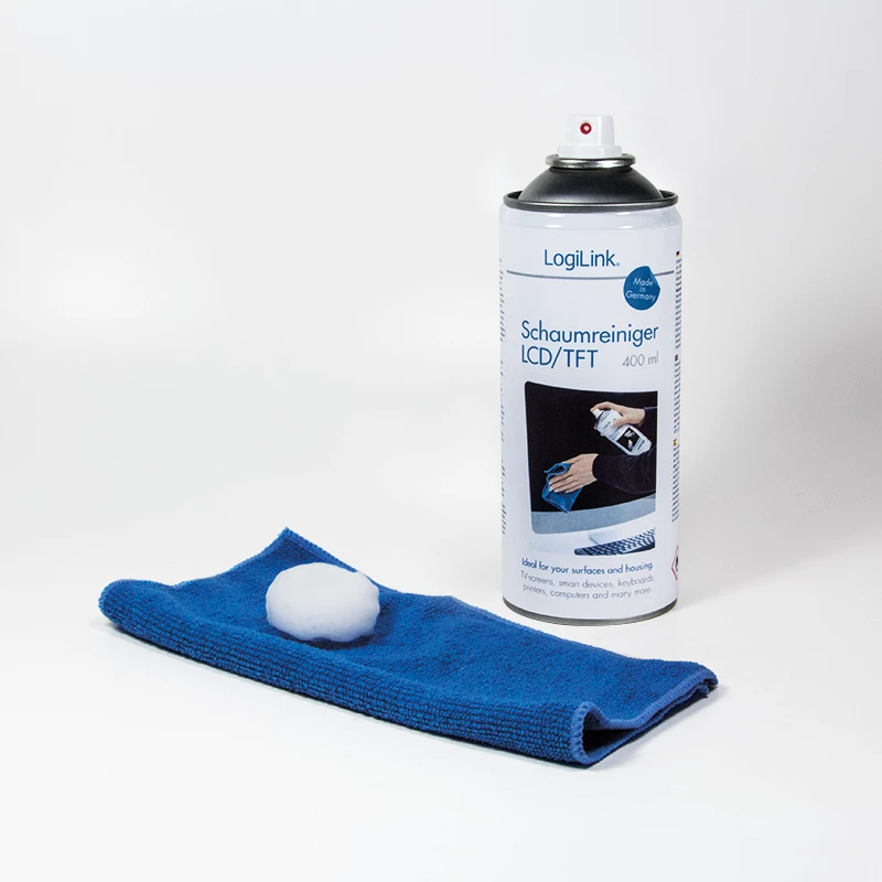 Logilink | RP0012 | Detergente schiuma per schermi LCD/TFT | 400 ml