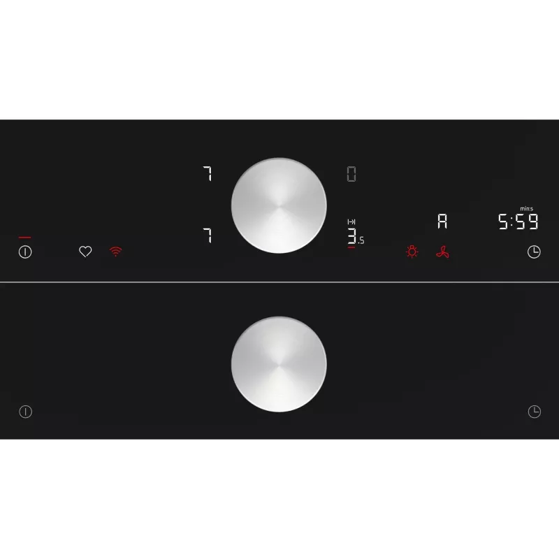 Neff N 90 nero da incasso 80 cm piano cottura a induzione con 5 zone
