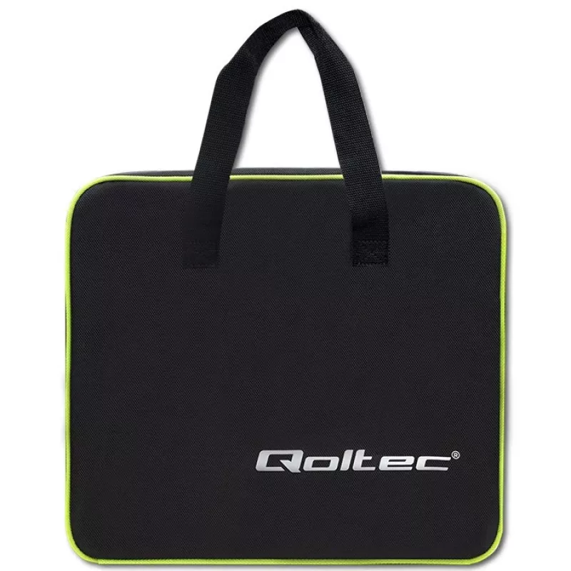 Caricabatterie mobile EV Qoltec regolabile 2in1 Type2 | 7kW | 230V | CEE 3 PIN | Wi-Fi | LCD | portatile | wallbox | 5m