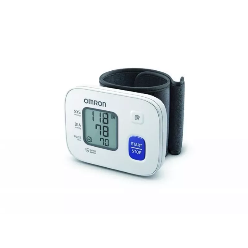Omron RS2 HEM-6161-E misuratore di pressione da polso