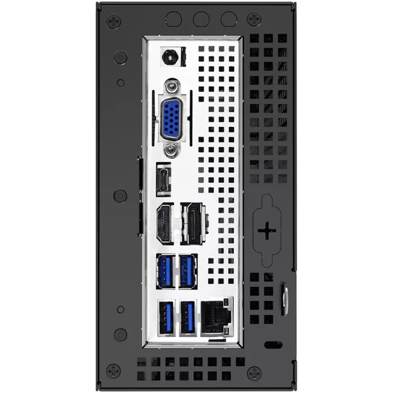 ASRock DeskMini H470 - barebone - mini-PC - socket LGA1200 - Intel H470 - nessuna CPU - RAM 0 GB - GigE