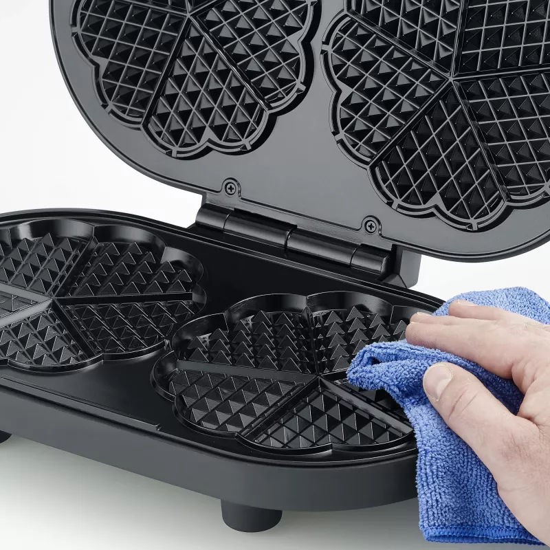 Macchina per waffle Severin WA 2118 2 waffle 1200 W nero