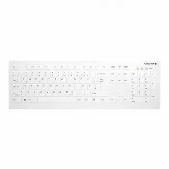 Tastiera medicale Contour Design Active Key Contour QuickClean IP68 Full-Size Wireless Bianca DE C8112
