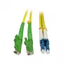 Cavo patch in fibra ottica 2 fibre 7,5 m LSH(E2000APC)-LC - 9/125µm - OS2 - G657A2 - AD=3 mm - Synergy 21 -