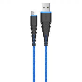 Cavo USB Micro-B Devia Fish 1 Series 5V 2,4A 1,5m blu